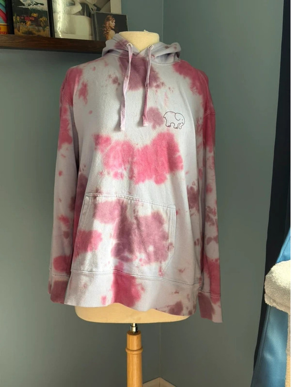 Ivory Ella Tie-Dye Hoodie - Women’s US Medium
